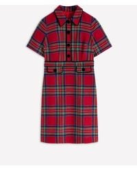 Boden - Eda Check Shift Dress - Lyst