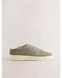 Next - Suede Smart Casual Trainers - Lyst