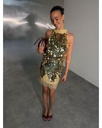 Never Fully Dressed - Sequin Mini Maeva Skirt - Lyst