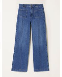 FatFace - Patch Pocket Flare Jeans - Lyst