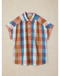 White Stuff - Stuff Orla Pop Over Shirt - Lyst