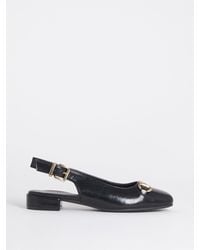 JD Williams - Low Block Slingbacks Heels With Snaffle Trim - Lyst