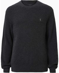 AllSaints - Allsaints Aspen Crew Neck Jumper - Lyst