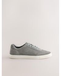 Next - Suede Smart Trainers - Lyst