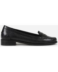 Bronx - New-Rana Leather Penny Loafers - Lyst