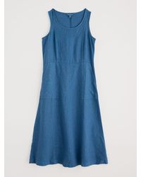 Seasalt Cornwall - Sleeveless Grass Wave Dress - Lyst