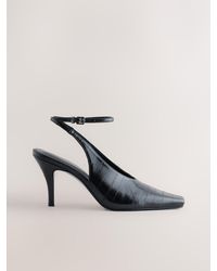 Next - Forever Comfort Pointed Toe High Cut Slingback Heels - Lyst