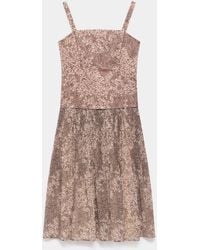 Mint Velvet - Floral Print Midi Dress - Lyst