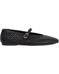Dune - Standard Fit Leather Headliner Ballet Pumps - Lyst