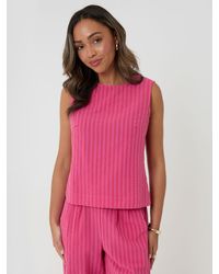 Threadbare - Stripe Shell Top - Lyst