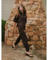 Next - Chocolate N. Premium Cargo Pocket Cuffed Joggers - Lyst
