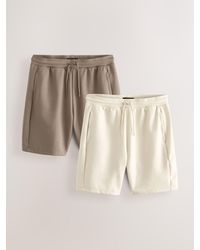 Next - Zip Pocket Jersey Shorts 2 Pack - Lyst