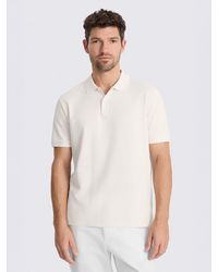 Moss - Pique Polo Shirt - Lyst