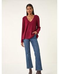 Roman - Tie Back Knit Jumper - Lyst