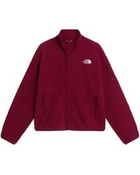The North Face - Cragmont Popper Front Fleece Jacket - Lyst