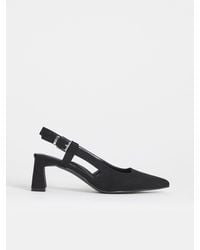 Simply Be - Pointed Toe Slingback With Statement Heels - Lyst