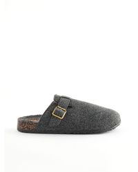 Next - Pantoletten Mit Schnalle - Lyst