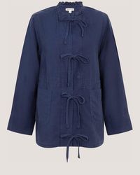 Monsoon - Felicity Linen Jacket - Lyst