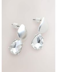 Next - Sparkle Drop Stud Earrings - Lyst