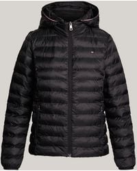 Tommy Hilfiger - Lightweight Padded Hooded Jacket - Lyst