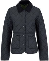 Barbour - Deveron Diamond Quilt Lightweight Jacket - Lyst