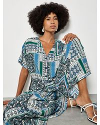 Apricot - Folk Patchwork Blouse - Lyst