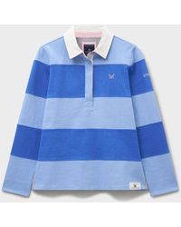 Crew - Long Sleeve Stripe Rugby Shirt - Lyst