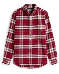 Tommy Hilfiger - Regular Fit Tartan Check Flannel Shirt - Lyst