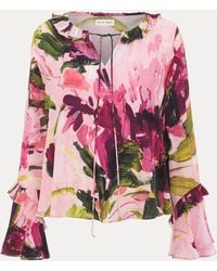 Phase Eight - Andi Floral Print Blouse - Lyst