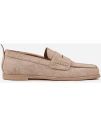 Bronx - Colby Suede Loafers - Lyst