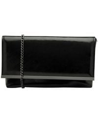 Lotus - Patent Clutch Handbag - Lyst