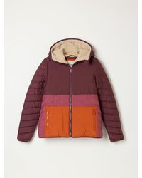 FatFace - Erica Petite Colour Block Puffer Jacket - Lyst