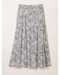 FatFace - Fatface Skye Midi Skirt - Lyst