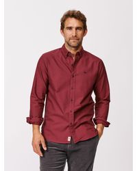aubi - Alder Oxford 100% Cotton Shirt - Lyst