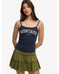 Superdry - Athletic Essentials Graphic Print Cami Top - Lyst