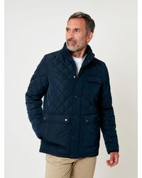 Saltwell - Heritage Diamond Quilted Funnel Neck Jacket - Lyst