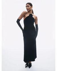 Y.A.S - Y. A.S Y. A.S Sleeveless Velvet Corsage Detail Maxi Dress - Lyst