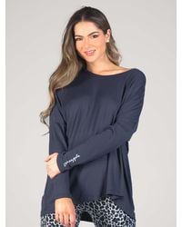 Pineapple - Script Long Sleeves Top - Lyst