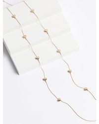 Next - Lange Kordel-Halskette Mit Herzdetail - Lyst