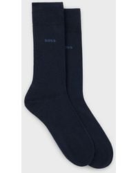 BOSS - Regular Length Socks 2 Pack - Lyst