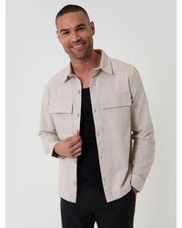 Threadbare - Linen Blend Lightweight Shacket - Lyst