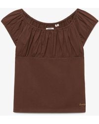Superdry - Ruched Short Sleeve Top - Lyst