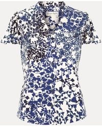 Phase Eight - Printed Blouse - Lyst