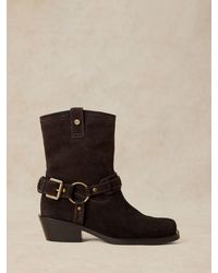 White Stuff - Liberty Western Biker Boots - Lyst