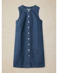 White Stuff - Millie Denim Shift Dress - Lyst
