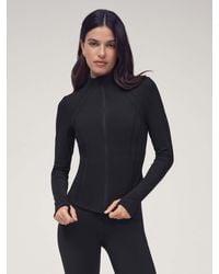 OSIA - Cinched Zip Through Jacket - Lyst