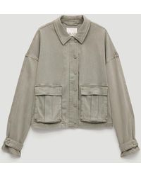 Hush - Melinda Utility Collar Jacket - Lyst