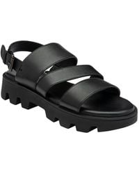 Lotus - Flatform Slingback Sandals - Lyst