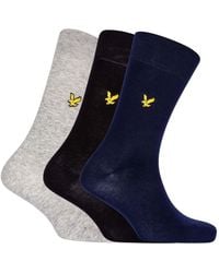 Lyle & Scott - Multi Socks 3 Pack - Lyst
