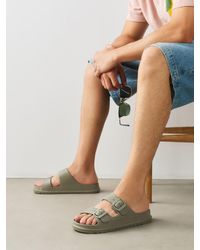 Next - Sage Two Buckle Eva Sandals - Lyst